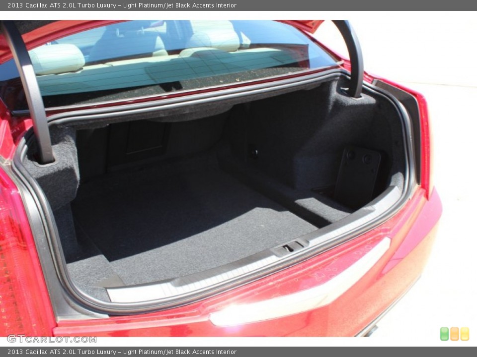 Light Platinum/Jet Black Accents Interior Trunk for the 2013 Cadillac ATS 2.0L Turbo Luxury #79453077