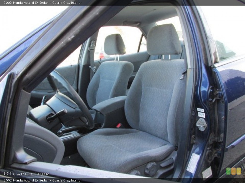 Quartz Gray Interior Front Seat for the 2002 Honda Accord LX Sedan #79455011