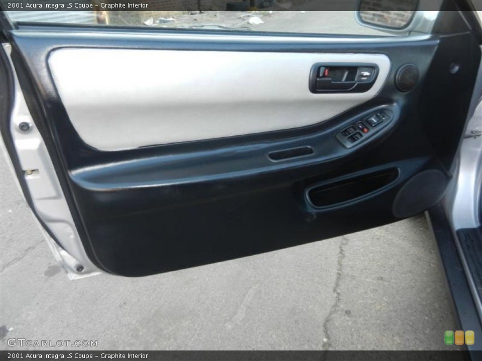 Graphite Interior Door Panel for the 2001 Acura Integra LS Coupe #79455884