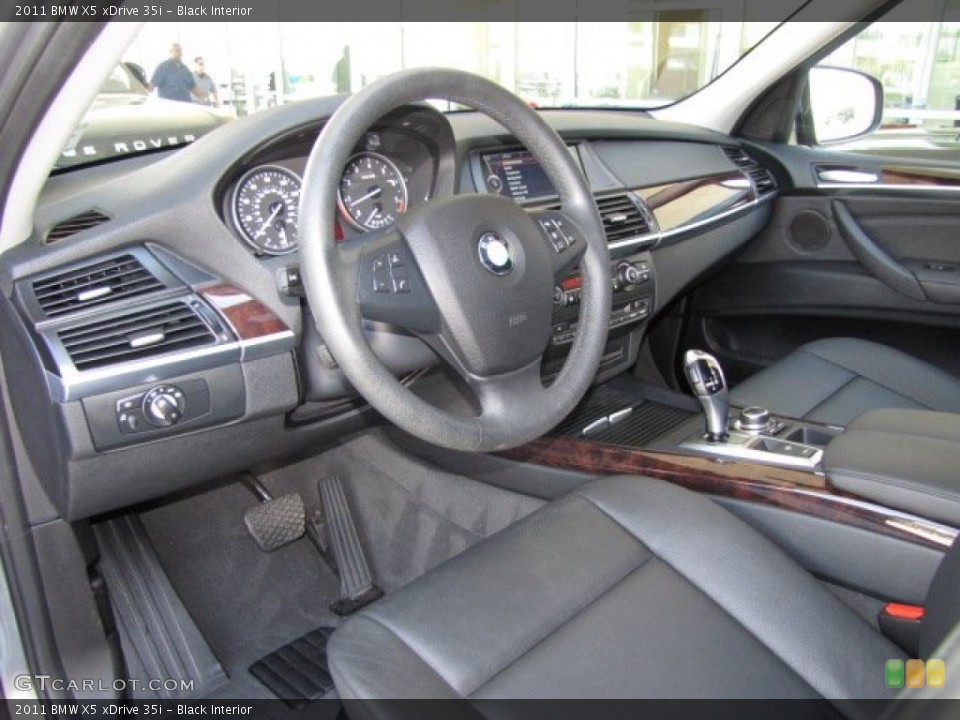 Black Interior Prime Interior for the 2011 BMW X5 xDrive 35i #79456700