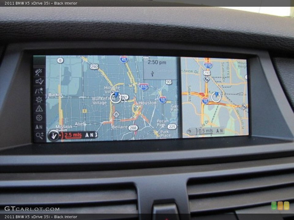 Black Interior Navigation for the 2011 BMW X5 xDrive 35i #79456718