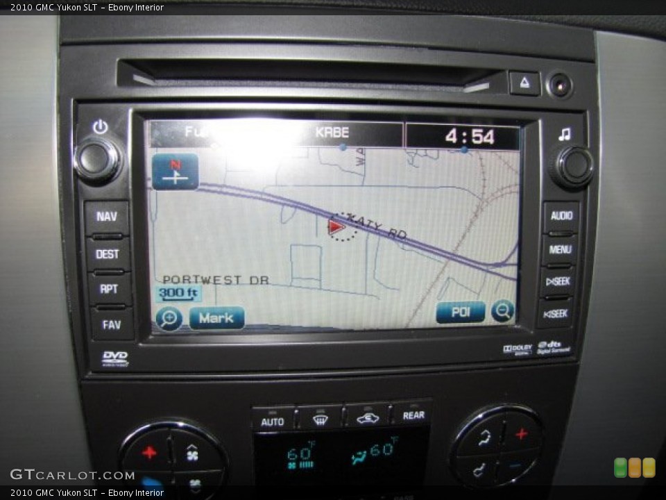 Ebony Interior Navigation for the 2010 GMC Yukon SLT #79457048