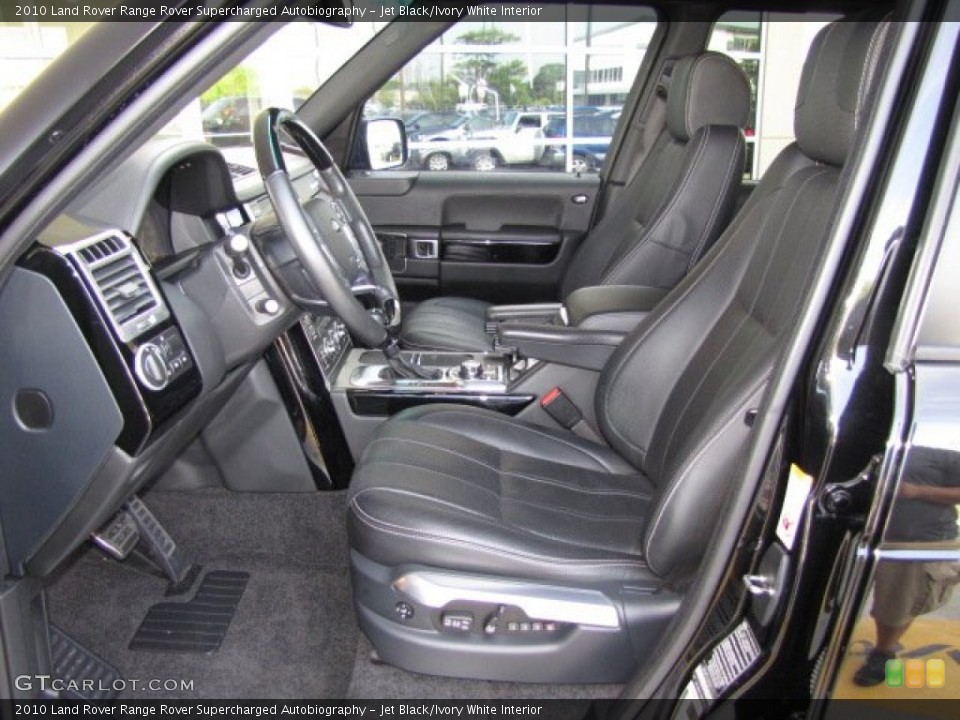 Jet Black/Ivory White Interior Photo for the 2010 Land Rover Range Rover Supercharged Autobiography #79457165