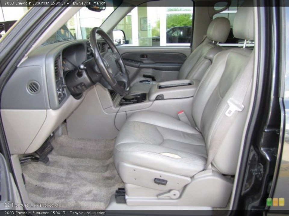 Tan/Neutral Interior Photo for the 2003 Chevrolet Suburban 1500 LT #79457507