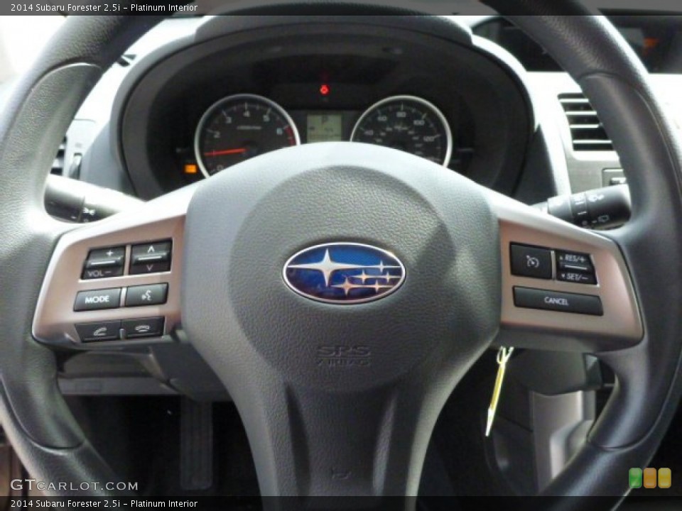 Platinum Interior Steering Wheel for the 2014 Subaru Forester 2.5i #79458955
