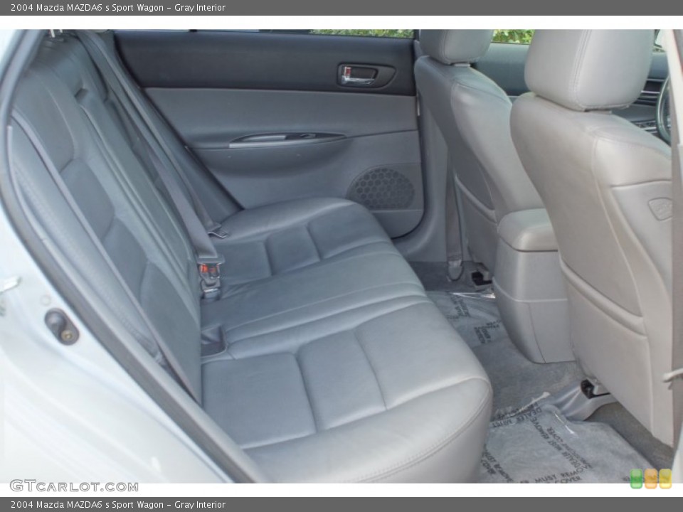Gray Interior Rear Seat for the 2004 Mazda MAZDA6 s Sport Wagon #79460094