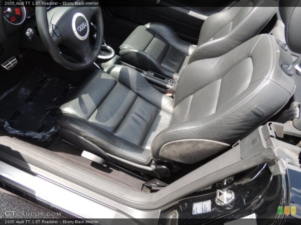 Ebony Black Interior Photo for the 2005 Audi TT 1.8T Roadster #79464293