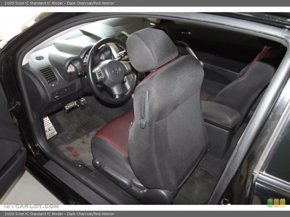 Dark Charcoal/Red Interior Photo for the 2009 Scion tC  #79464896