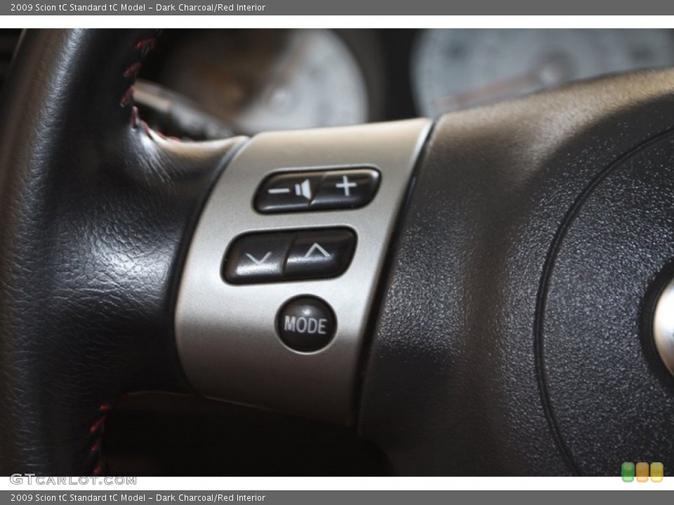 Dark Charcoal/Red Interior Controls for the 2009 Scion tC  #79464974