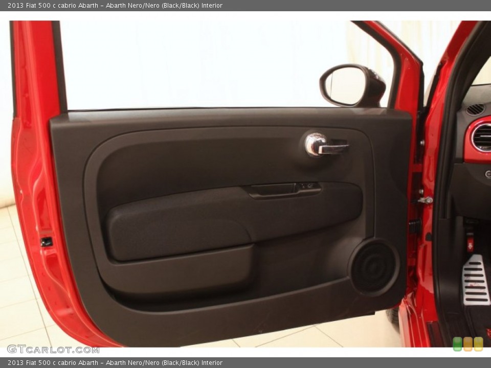 Abarth Nero/Nero (Black/Black) Interior Door Panel for the 2013 Fiat 500 c cabrio Abarth #79465216