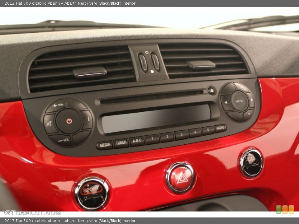 Abarth Nero/Nero (Black/Black) Interior Audio System for the 2013 Fiat 500 c cabrio Abarth #79465382