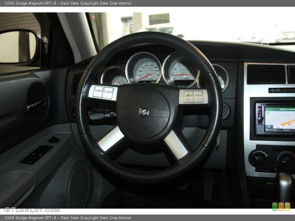 Dark Slate Gray/Light Slate Gray Interior Steering Wheel for the 2006 Dodge Magnum SRT-8 #79465562