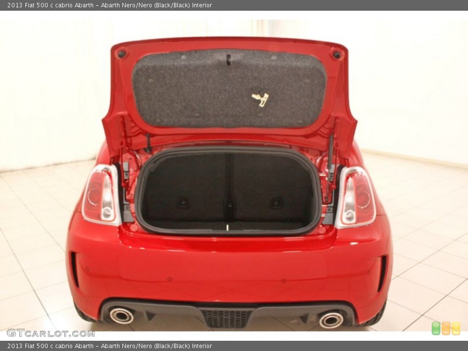 Abarth Nero/Nero (Black/Black) Interior Trunk for the 2013 Fiat 500 c cabrio Abarth #79465619