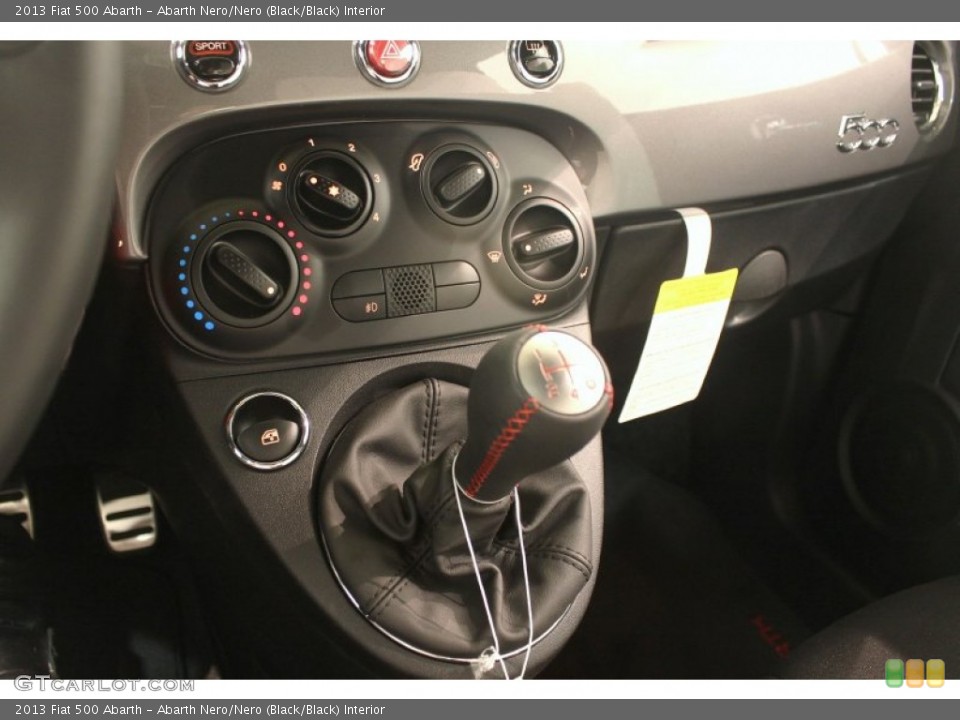 Abarth Nero/Nero (Black/Black) Interior Transmission for the 2013 Fiat 500 Abarth #79466039