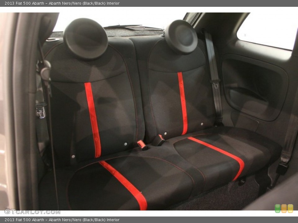 Abarth Nero/Nero (Black/Black) Interior Rear Seat for the 2013 Fiat 500 Abarth #79466132