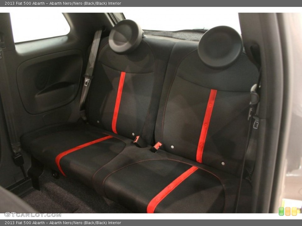 Abarth Nero/Nero (Black/Black) Interior Rear Seat for the 2013 Fiat 500 Abarth #79466149