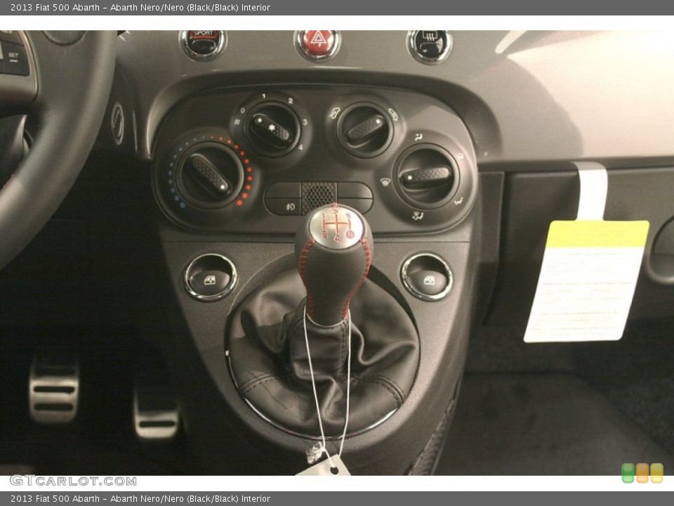 Abarth Nero/Nero (Black/Black) Interior Transmission for the 2013 Fiat 500 Abarth #79466186