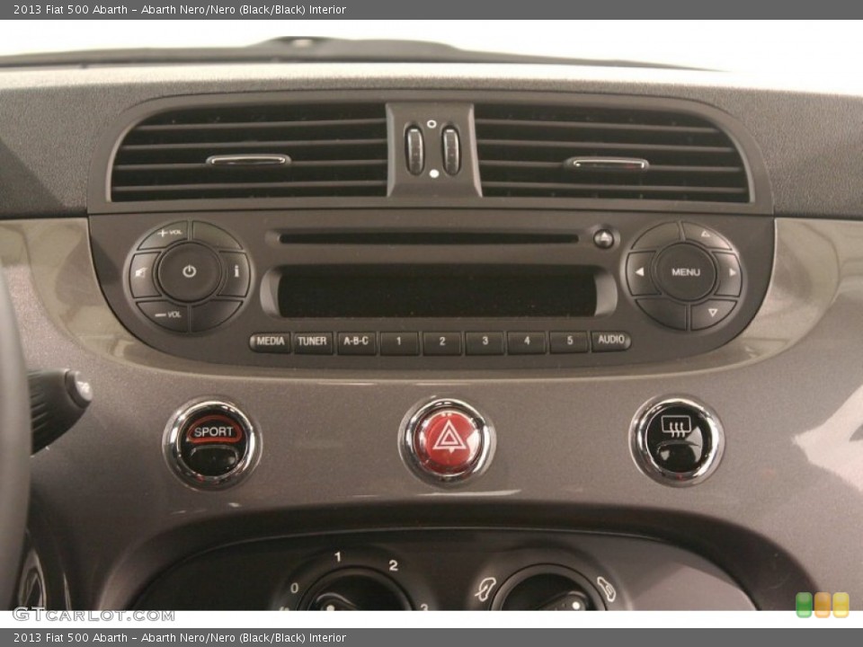 Abarth Nero/Nero (Black/Black) Interior Audio System for the 2013 Fiat 500 Abarth #79466204
