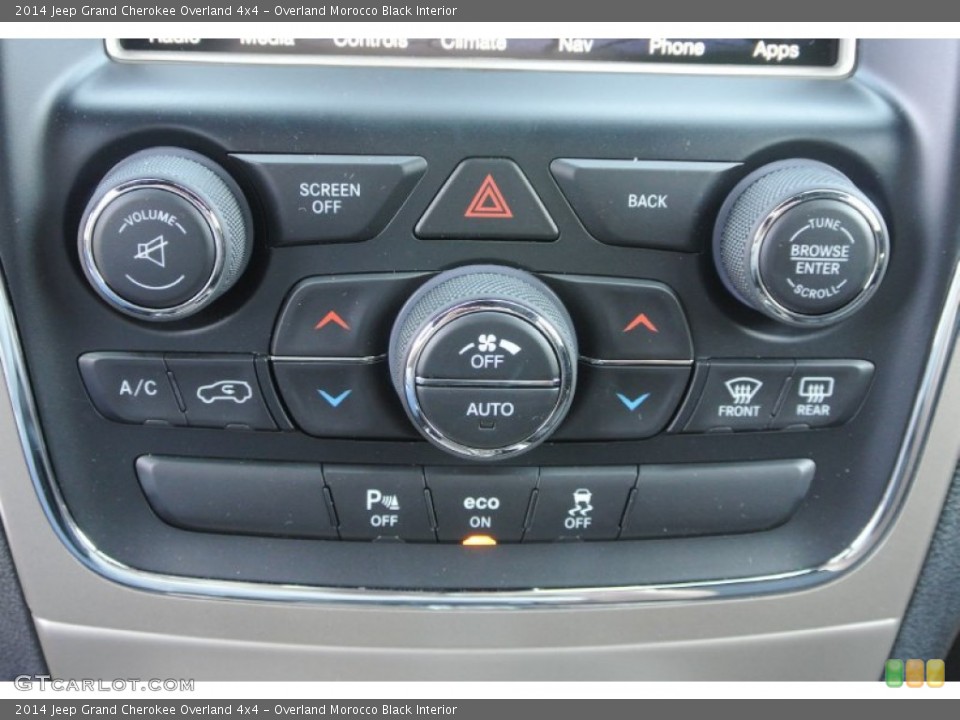 Overland Morocco Black Interior Controls for the 2014 Jeep Grand Cherokee Overland 4x4 #79466660