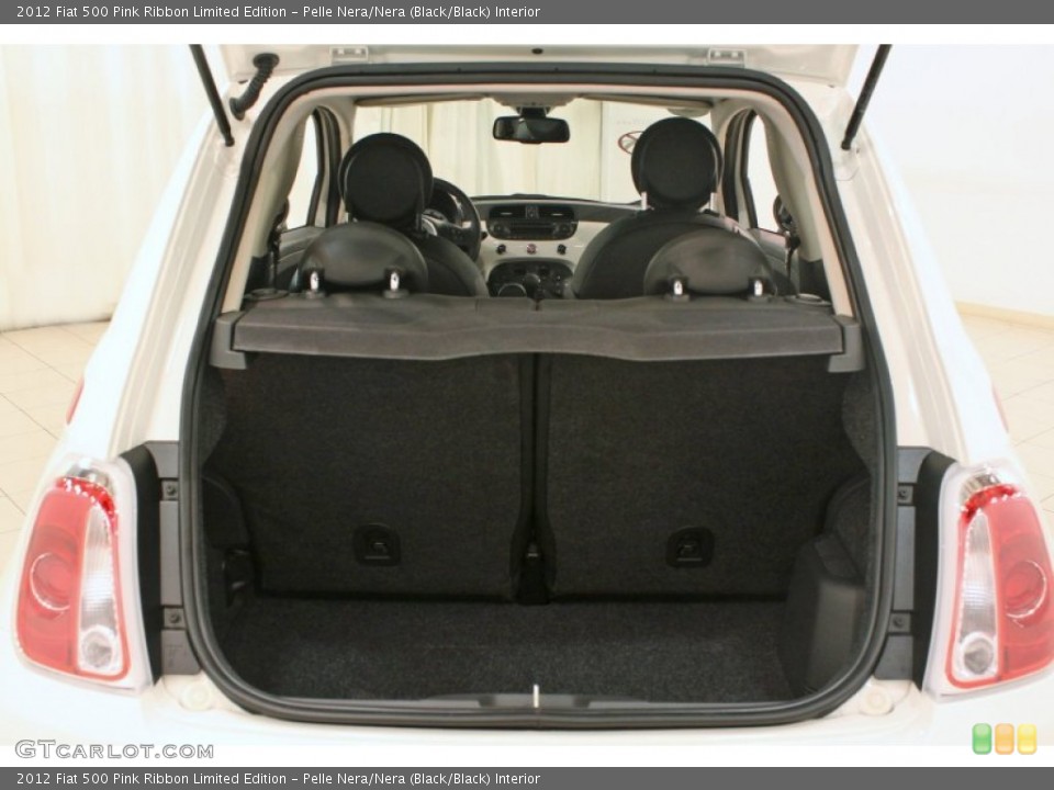 Pelle Nera/Nera (Black/Black) Interior Trunk for the 2012 Fiat 500 Pink Ribbon Limited Edition #79466885