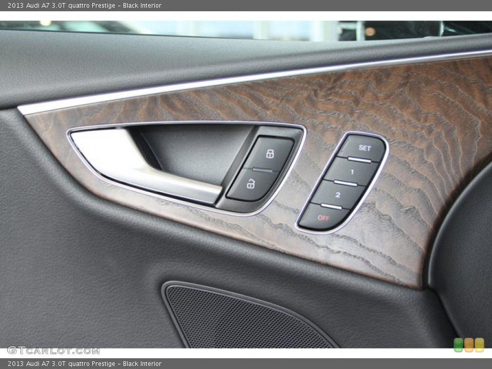 Black Interior Controls for the 2013 Audi A7 3.0T quattro Prestige #79466930