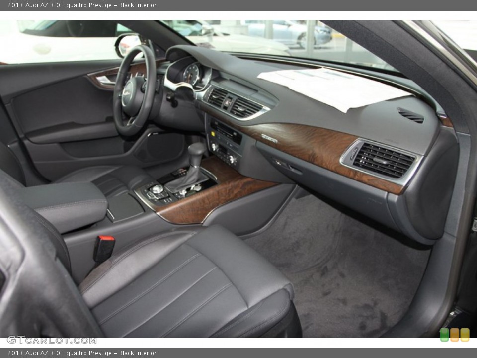 Black Interior Front Seat for the 2013 Audi A7 3.0T quattro Prestige #79467101