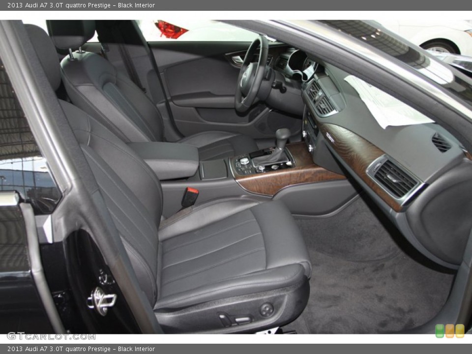 Black Interior Front Seat for the 2013 Audi A7 3.0T quattro Prestige #79467121