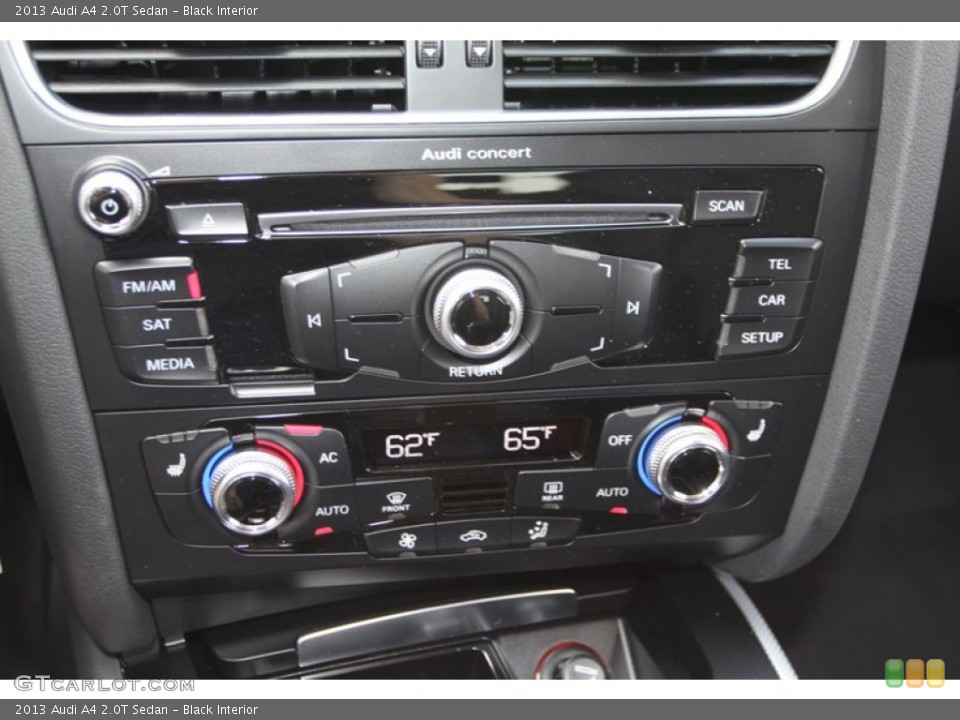 Black Interior Controls for the 2013 Audi A4 2.0T Sedan #79467965
