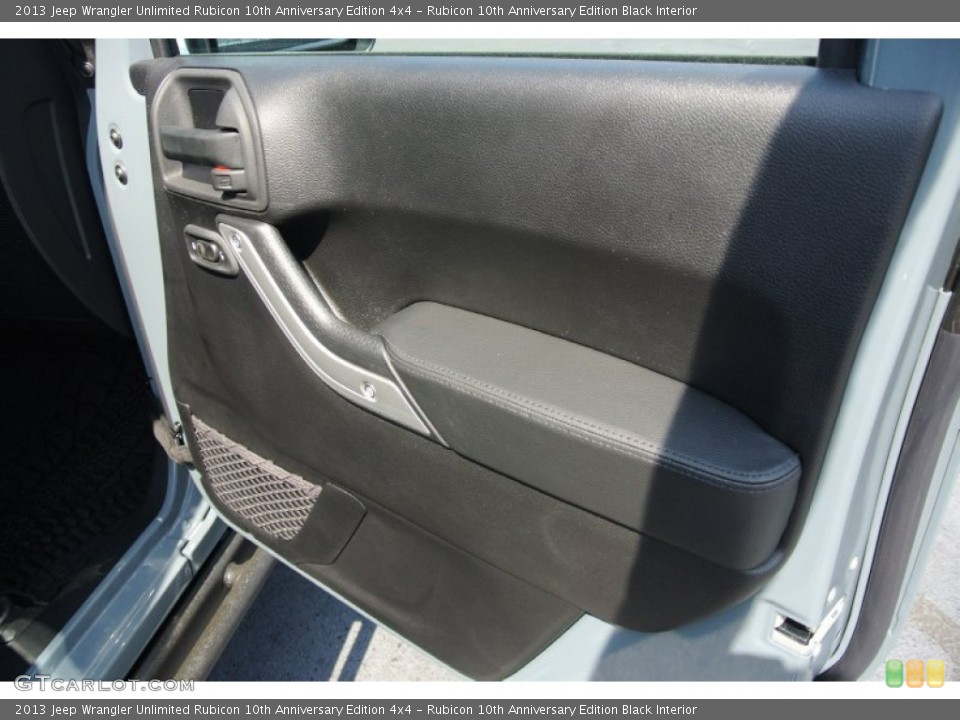 Rubicon 10th Anniversary Edition Black Interior Door Panel for the 2013 Jeep Wrangler Unlimited Rubicon 10th Anniversary Edition 4x4 #79468164