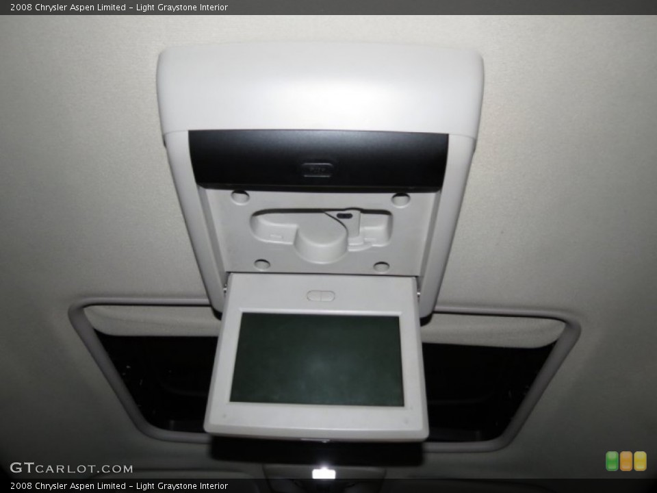 Light Graystone Interior Entertainment System for the 2008 Chrysler Aspen Limited #79468802
