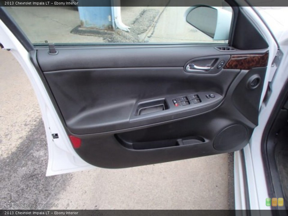 Ebony Interior Door Panel for the 2013 Chevrolet Impala LT #79468996