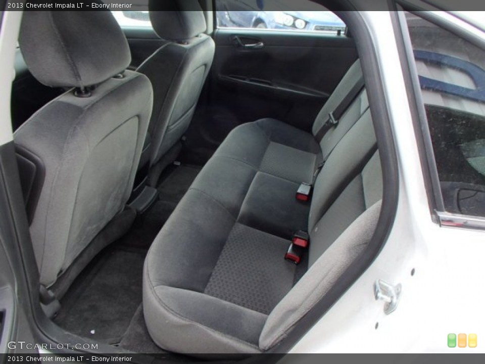 Ebony Interior Rear Seat for the 2013 Chevrolet Impala LT #79469007