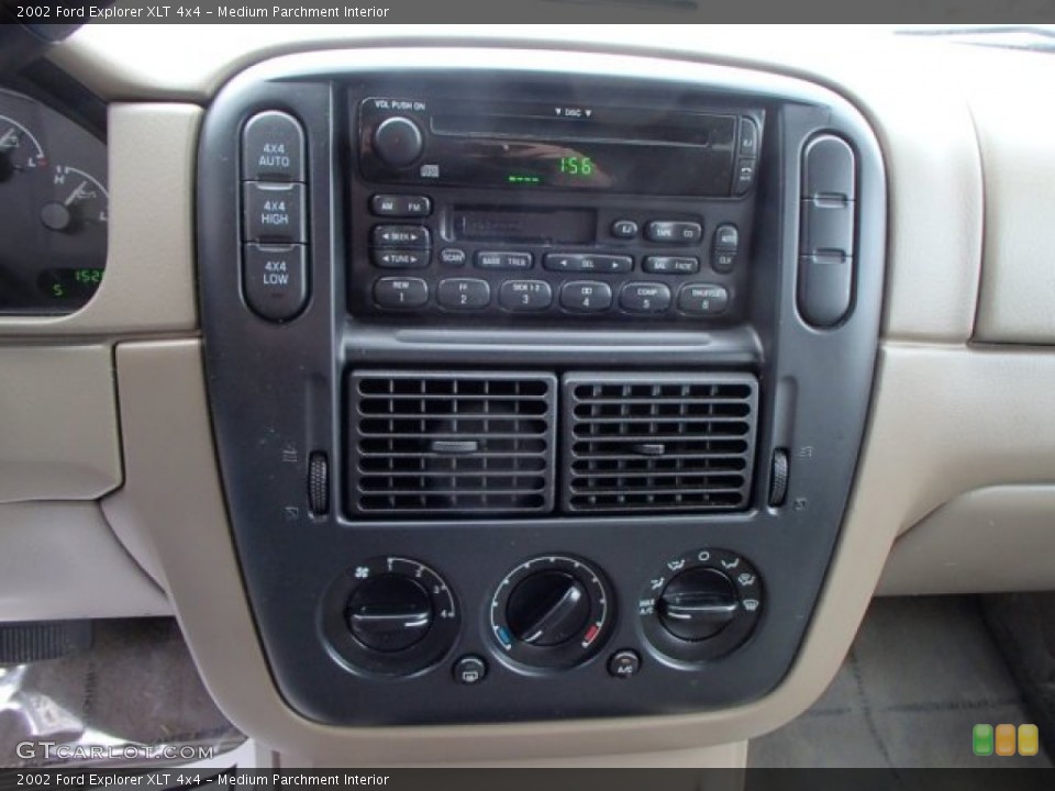 Medium Parchment Interior Controls for the 2002 Ford Explorer XLT 4x4 #79470100