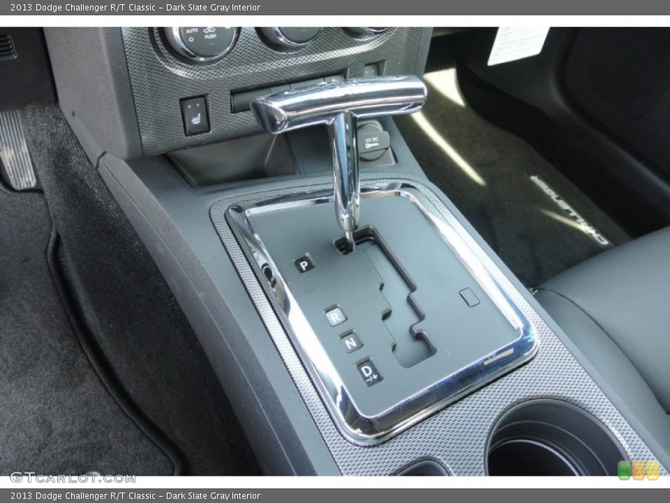 Dark Slate Gray Interior Transmission for the 2013 Dodge Challenger R/T Classic #79470127