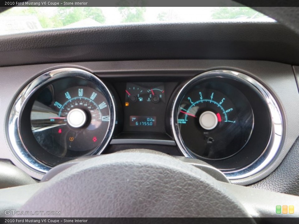 Stone Interior Gauges for the 2010 Ford Mustang V6 Coupe #79471217