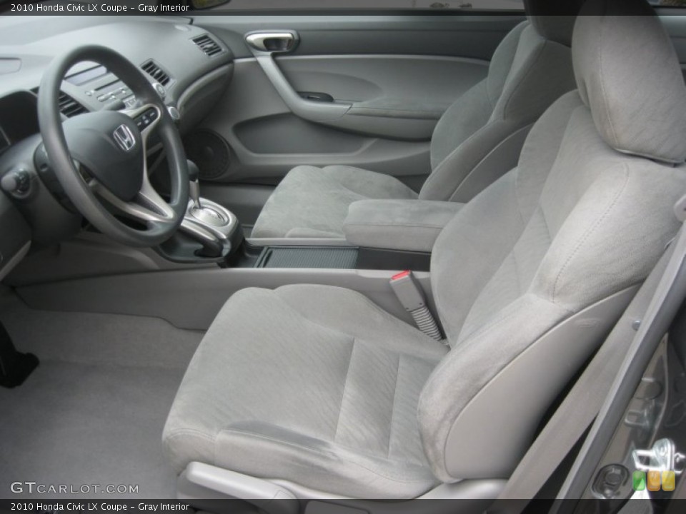 Gray Interior Photo for the 2010 Honda Civic LX Coupe #79472489