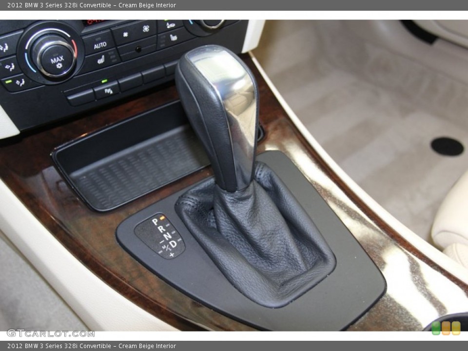 Cream Beige Interior Transmission for the 2012 BMW 3 Series 328i Convertible #79472636