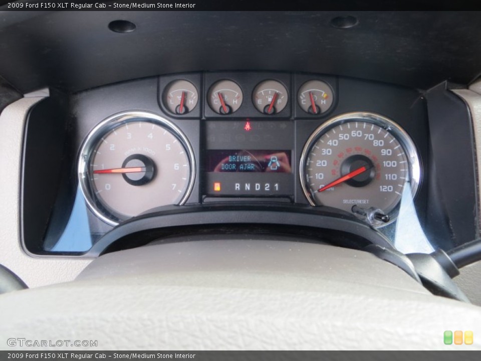 Stone/Medium Stone Interior Gauges for the 2009 Ford F150 XLT Regular Cab #79472960