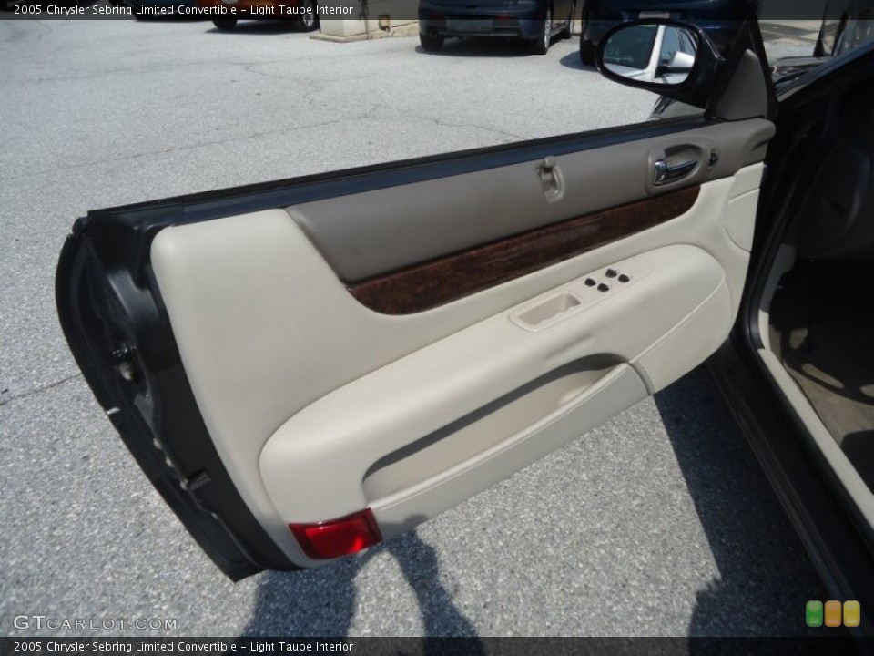 Light Taupe Interior Door Panel for the 2005 Chrysler Sebring Limited Convertible #79474481