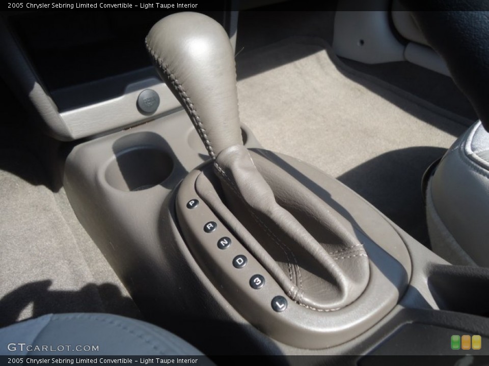 Light Taupe Interior Transmission for the 2005 Chrysler Sebring Limited Convertible #79474682