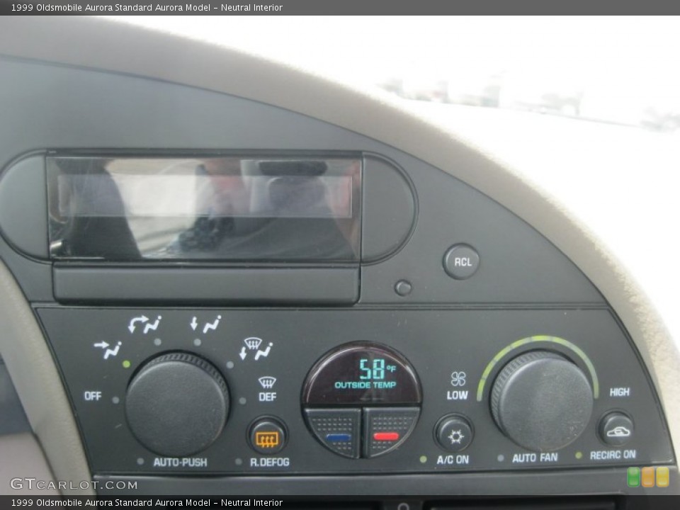 Neutral Interior Controls for the 1999 Oldsmobile Aurora  #79476107