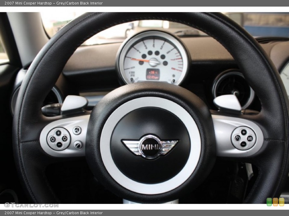 Grey/Carbon Black Interior Steering Wheel for the 2007 Mini Cooper Hardtop #79478124