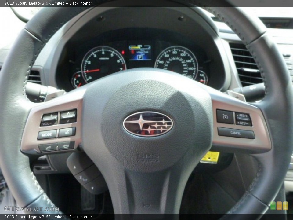 Black Interior Steering Wheel for the 2013 Subaru Legacy 3.6R Limited #79478867