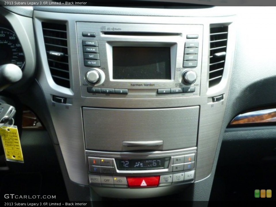 Black Interior Controls for the 2013 Subaru Legacy 3.6R Limited #79478882