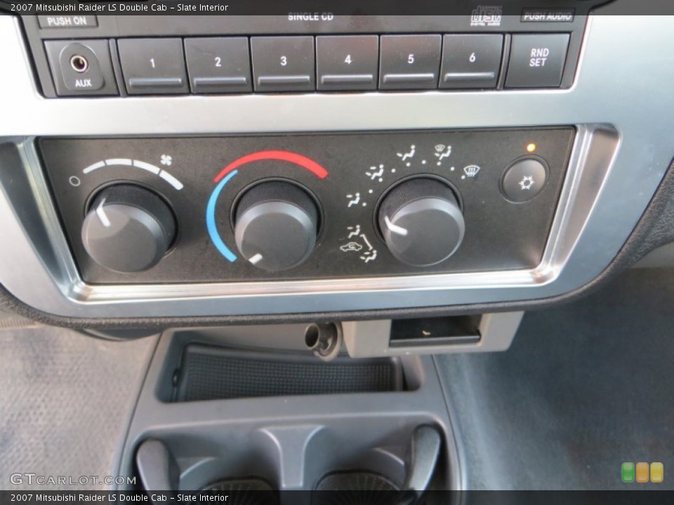 Slate Interior Controls for the 2007 Mitsubishi Raider LS Double Cab #79480335
