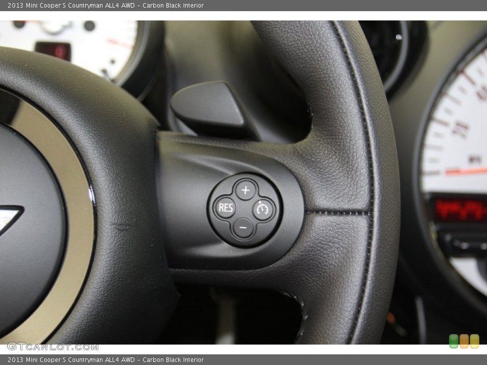 Carbon Black Interior Controls for the 2013 Mini Cooper S Countryman ALL4 AWD #79480715