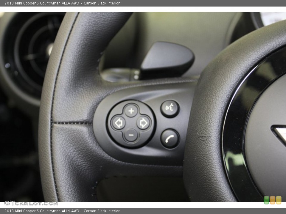 Carbon Black Interior Controls for the 2013 Mini Cooper S Countryman ALL4 AWD #79480730