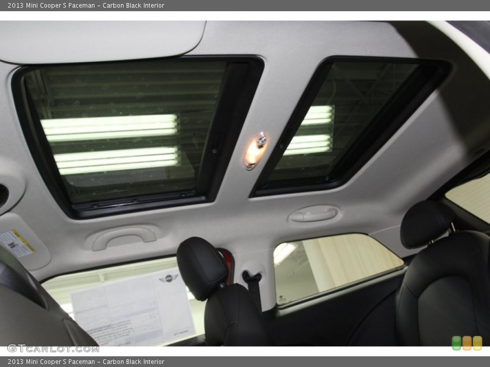 Carbon Black Interior Sunroof for the 2013 Mini Cooper S Paceman #79481348