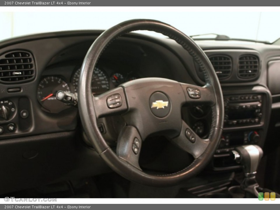 Ebony Interior Steering Wheel for the 2007 Chevrolet TrailBlazer LT 4x4 #79482041