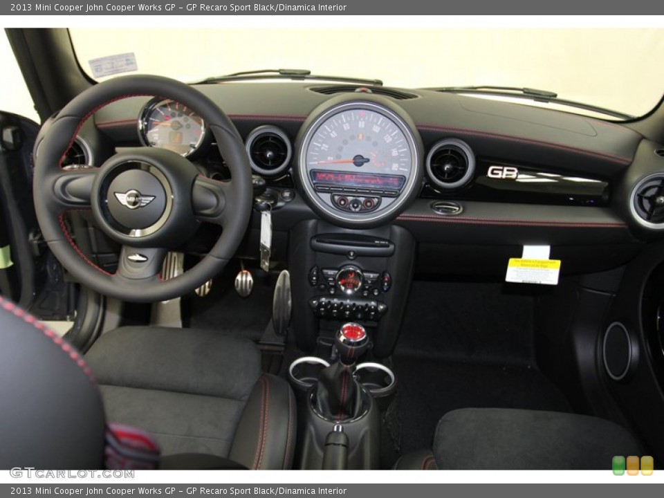 GP Recaro Sport Black/Dinamica Interior Dashboard for the 2013 Mini Cooper John Cooper Works GP #79482785